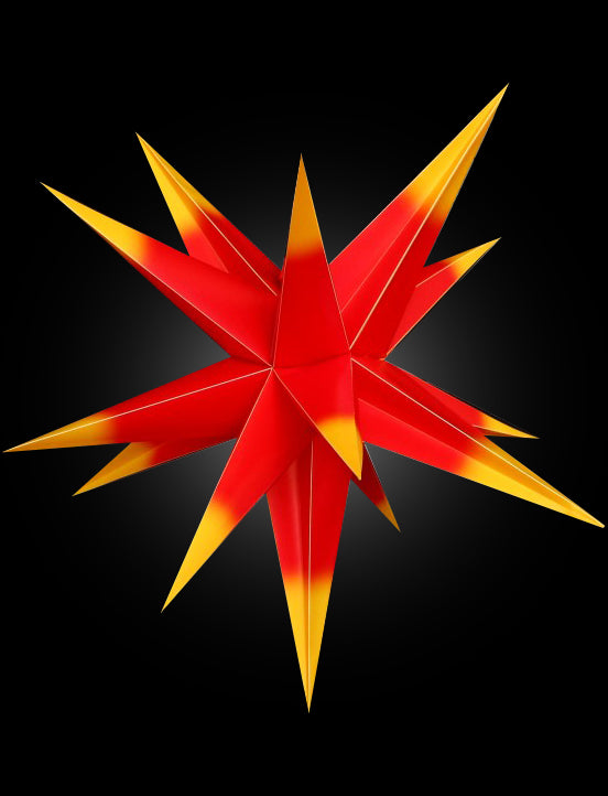 3D -joulutähti ripustaa puita - 45 cm monivärinen