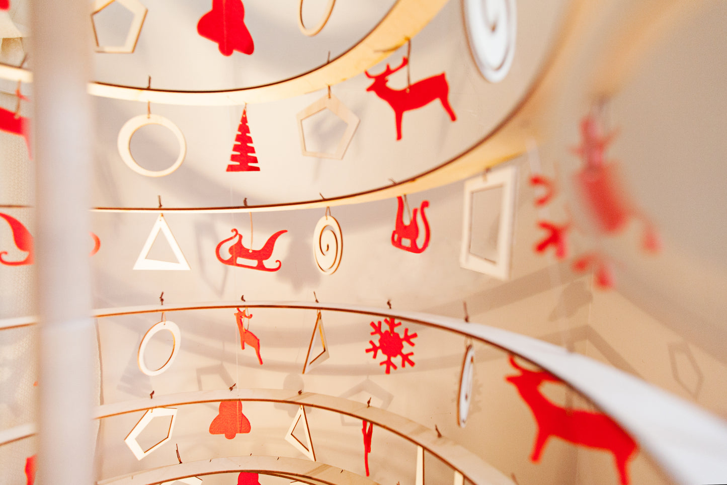 Felt decoration small - Santa's Light Shop