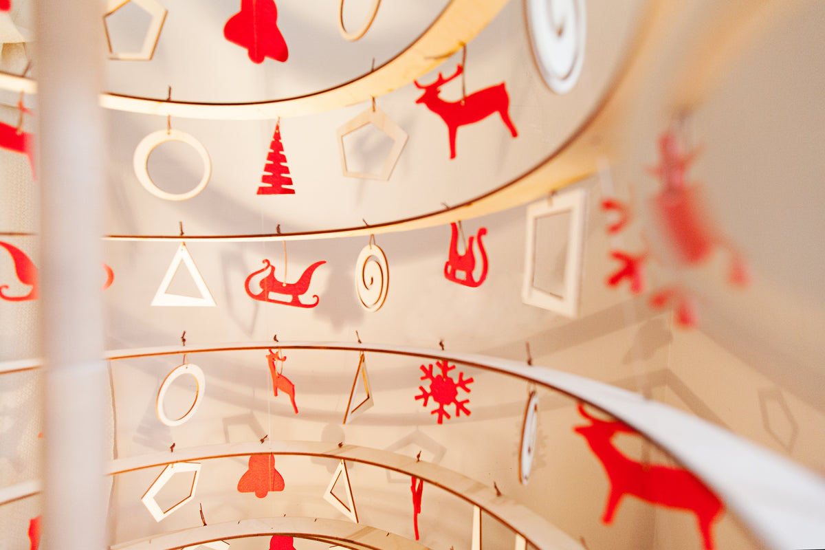 Geo decoration large - Santa's Light Shop