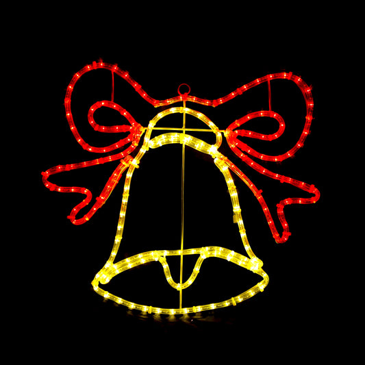 Joulukello 55x55 cm - Ulkokäyttöön tarkoitetut LED-jouluvalot