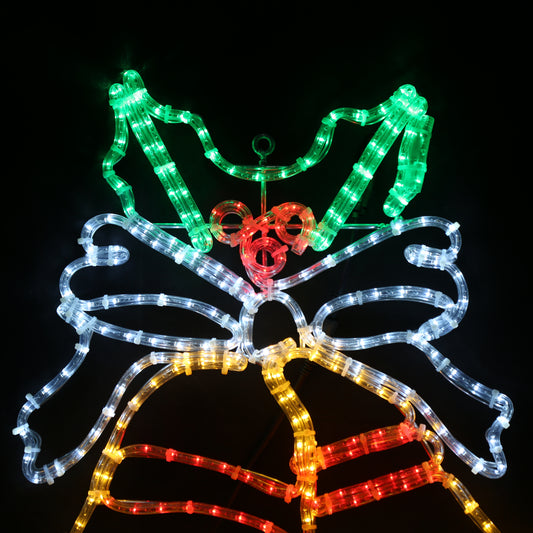 Bell - LED -kuva monissa väreissä - 55x65cm