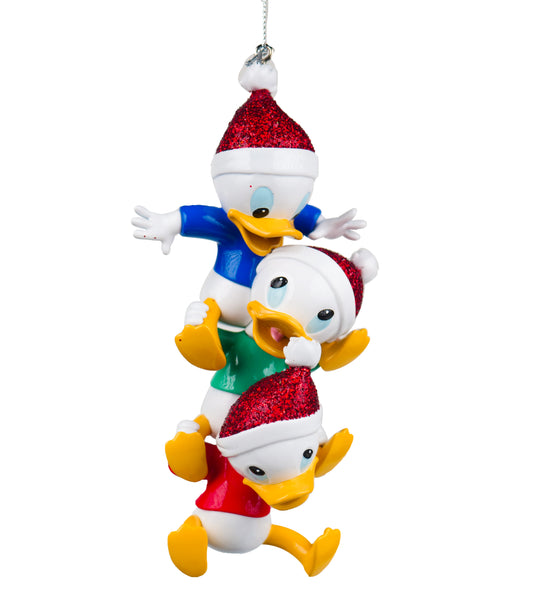 13,5 cm Disneyn joulukoristeet - Huey, Dewey ja Louie