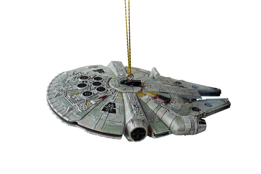 3D Millennium Falcon joulukoristeet